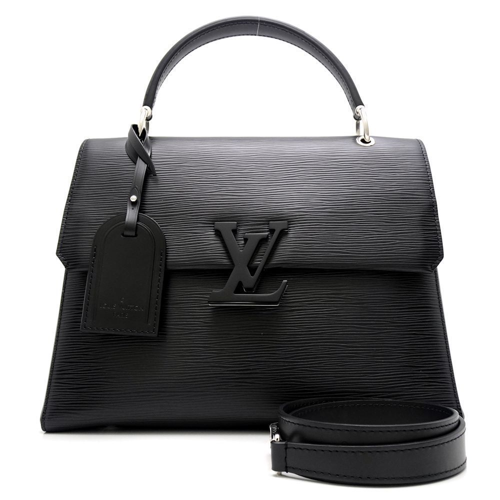 Louis Vuitton Epi Grenelle MM Noir Handbag Black